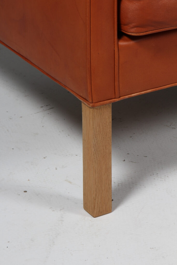Børge Mogensen to personers sofa, model 2422. Original betrukket - Billede 6