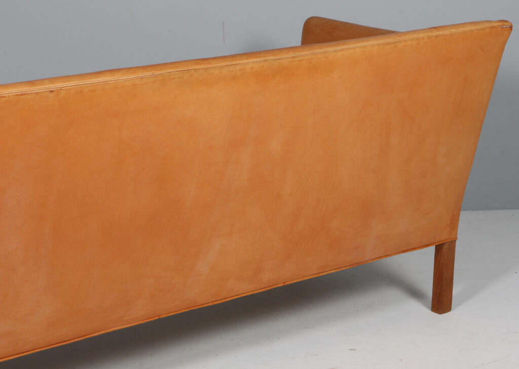 Ejner Larsen & Aksel Bender Madsen tre personers sofa, Slotsholm Serien. Original betrukket - Billede 3