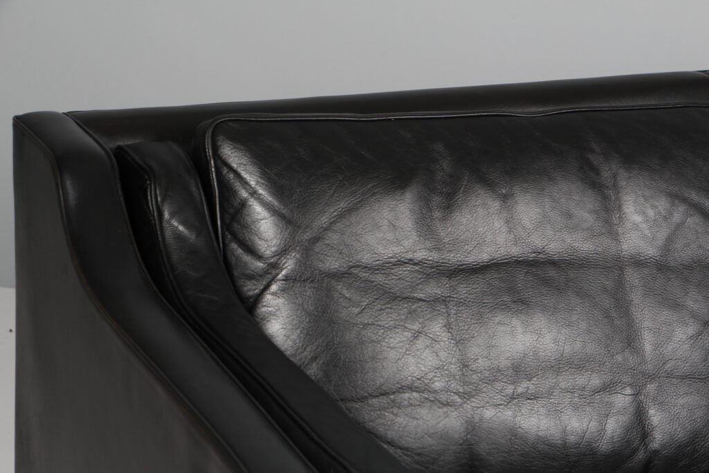 Børge Mogensen. Fritstående trepers. sofa, model 2213. Original betrukket - Billede 6