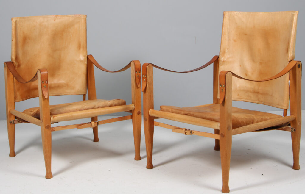 Kaare Klint. Et par safaristole. Original betrukket
