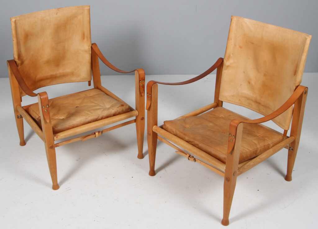Kaare Klint. Et par safaristole. Original betrukket - Billede 2