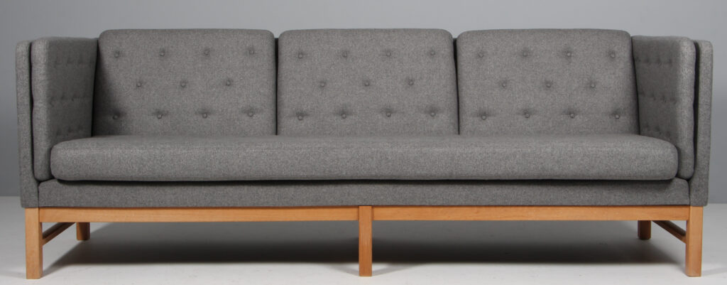 Erik Ole Jørgensen tre personers sofa, model EJ315, nybetrukket - Billede 4