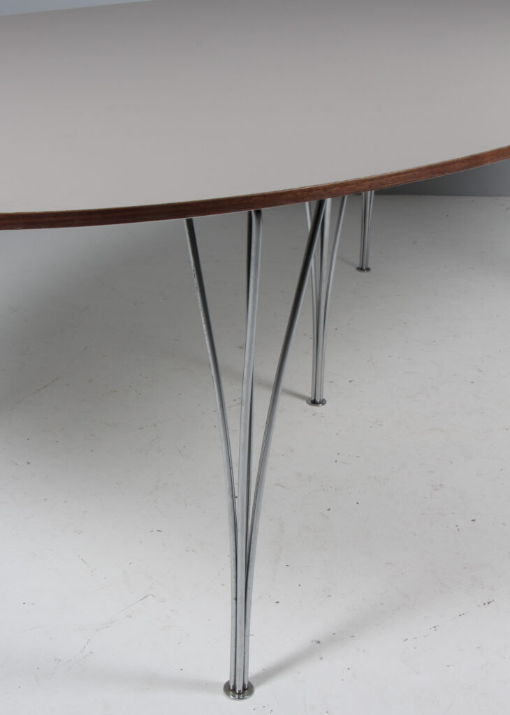 Piet Hein & Bruno Mathsson spisebord, ny laminat - Billede 5