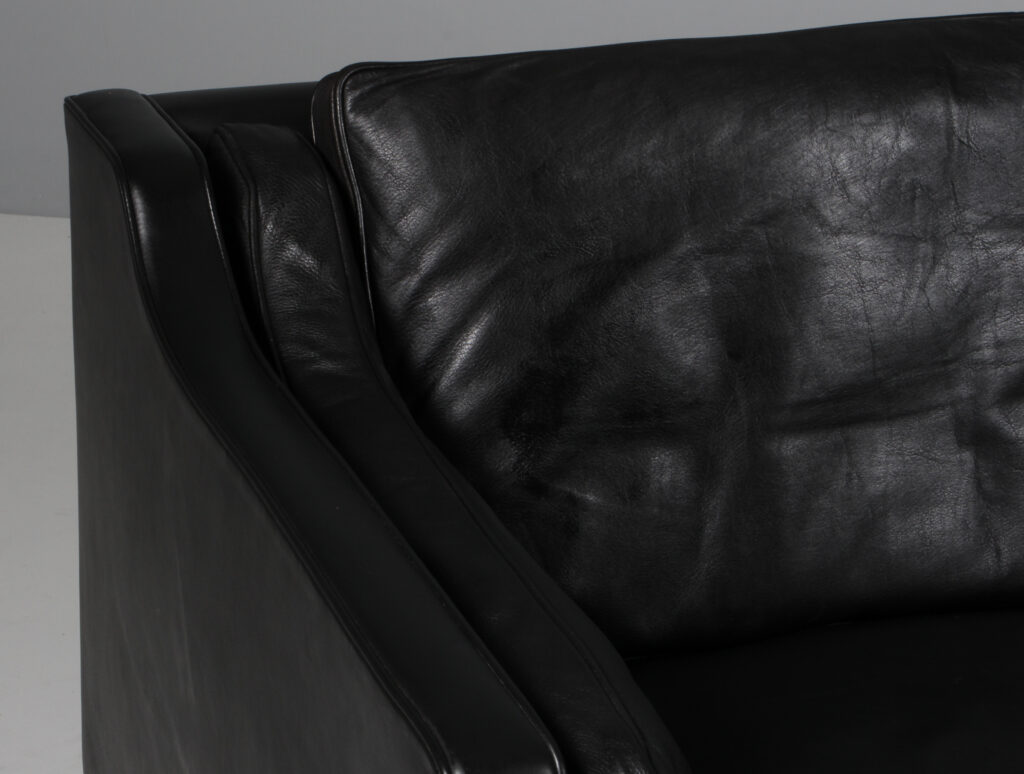 Børge Mogensen. Fritstående to pers. sofa, model 2212. Original betrukket - Billede 7