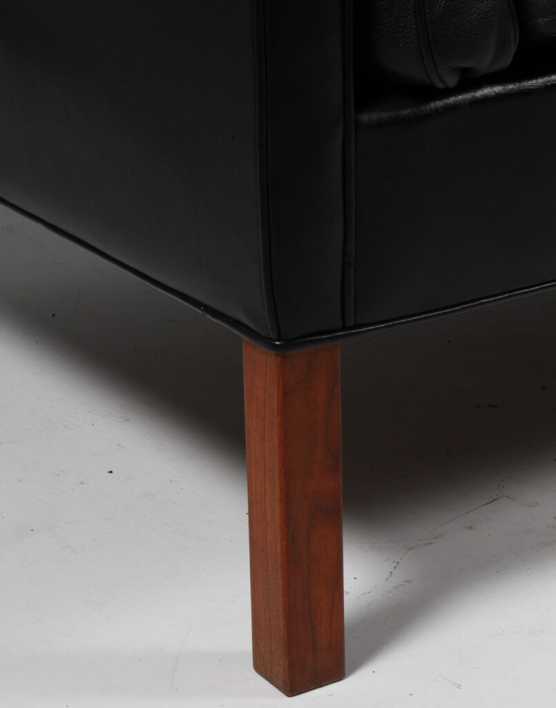 Børge Mogensen. Fritstående to pers. sofa, model 2212. Original betrukket - Billede 5