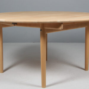 Hans J. Wegner spisebord af massiv ahorn M/ Plader. Model PP70