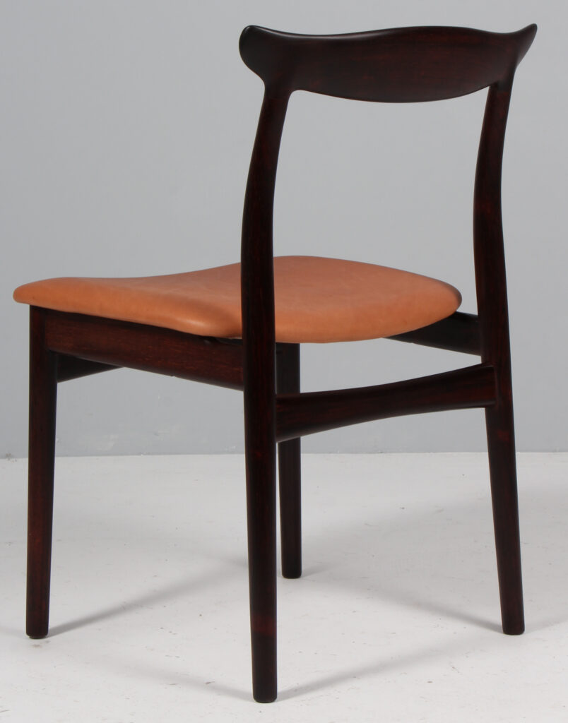 Erik Wørts stol af palisander, model 112 - Billede 3